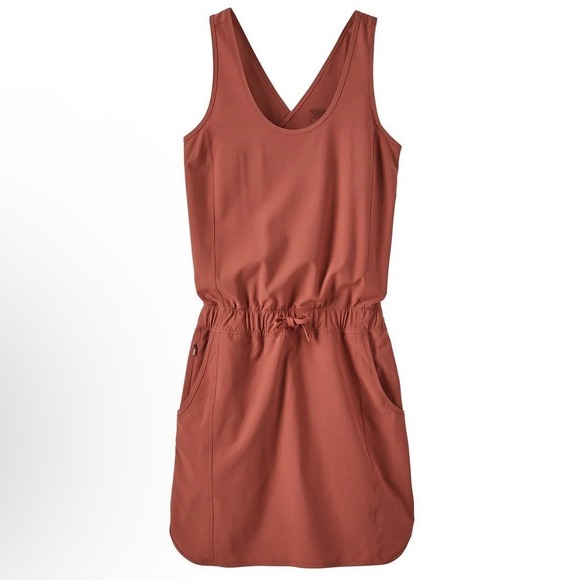 Patagonia Dresses & Skirts - Patagonia Women's Fleetwith Outdoor Hiking Dress Red Medium